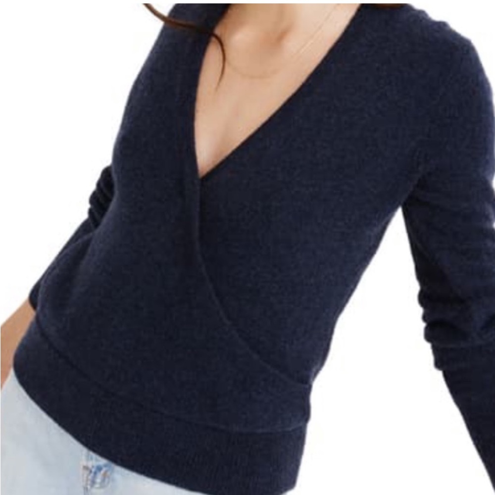 Madewell wrap top